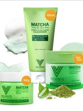 Matcha Skincare Darkspots , Anti aging , redness and ACNE full set